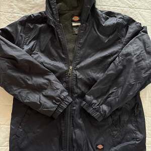 Dickies Boys Fleece Lined Hooded Nylon Windbreaker Jacket